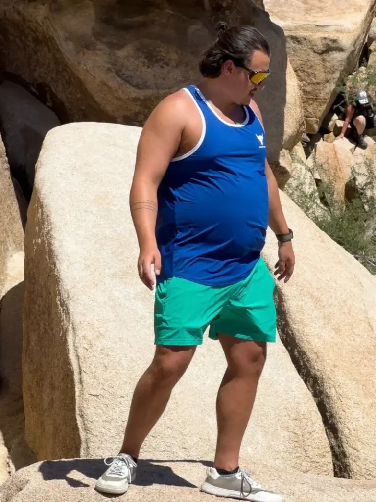 Bold Cobalt Blue and Vibrant Green Activewear