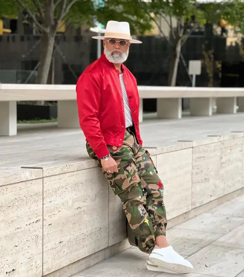 Bomber Jacket and Cargo Pants