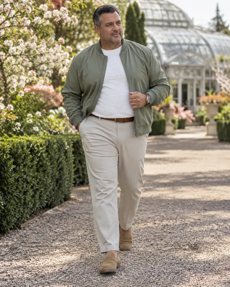 Botanical Garden Stroll Style For Crisp Spring Days