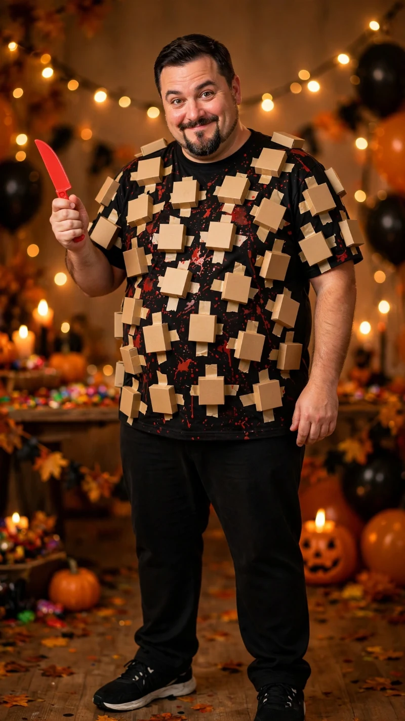 Boxed-Up Killer Costume