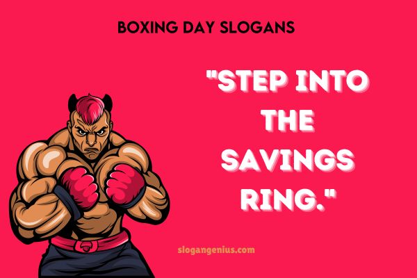 Boxing Day Slogans
