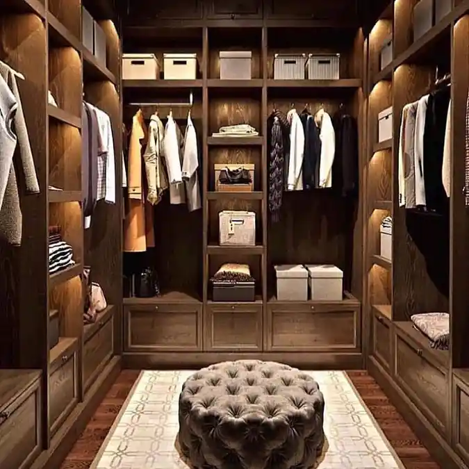 Built-In Capsule Closet