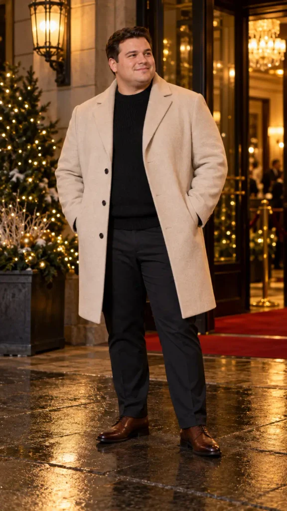 Camel Wool and Chunky Black Knits