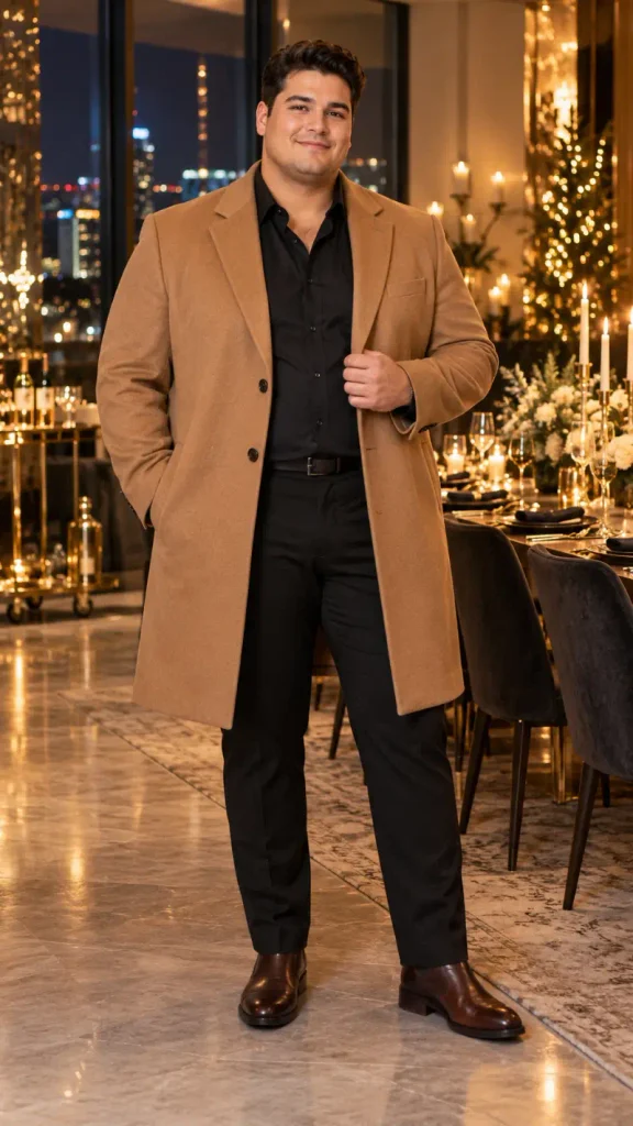 Camel Wool and Solid Black Foundations