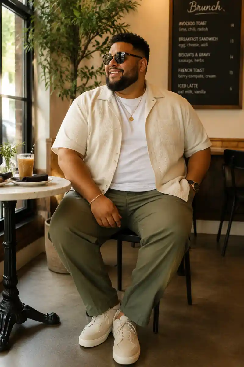 Camp Collar Shirt and Chinos