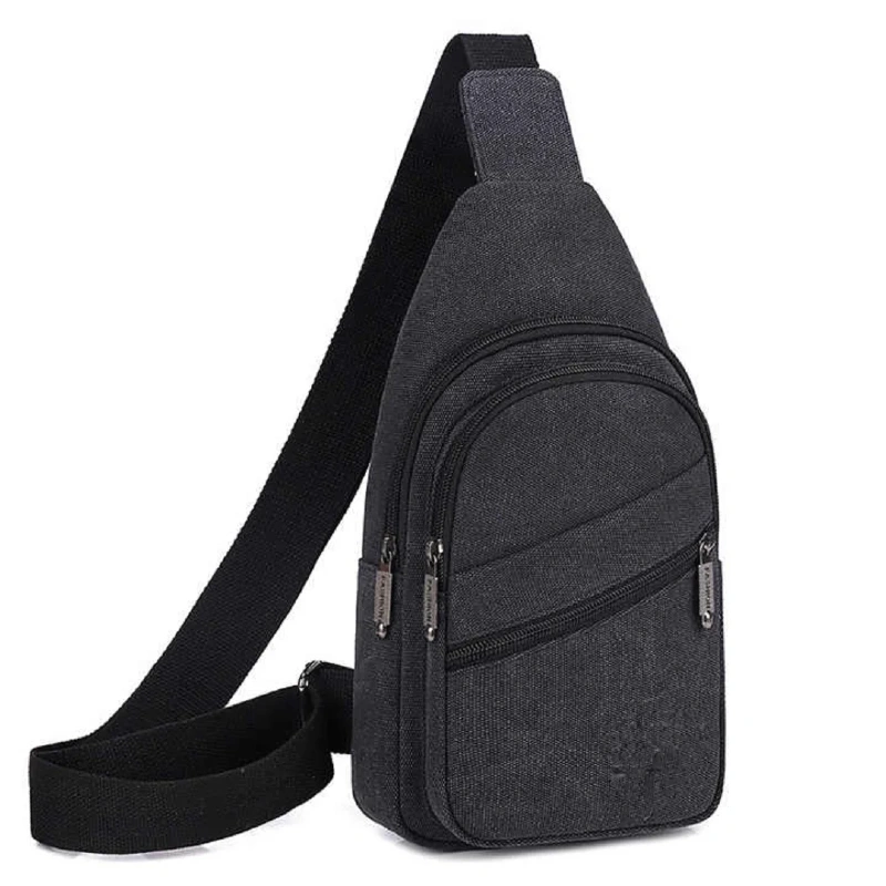 Canvas Sling Crossbody Bag