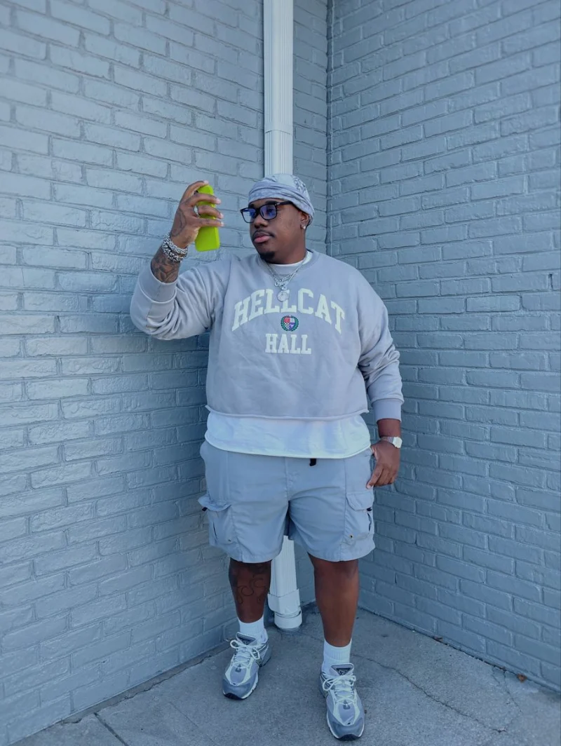 Casual Basketball-Inspired Layers