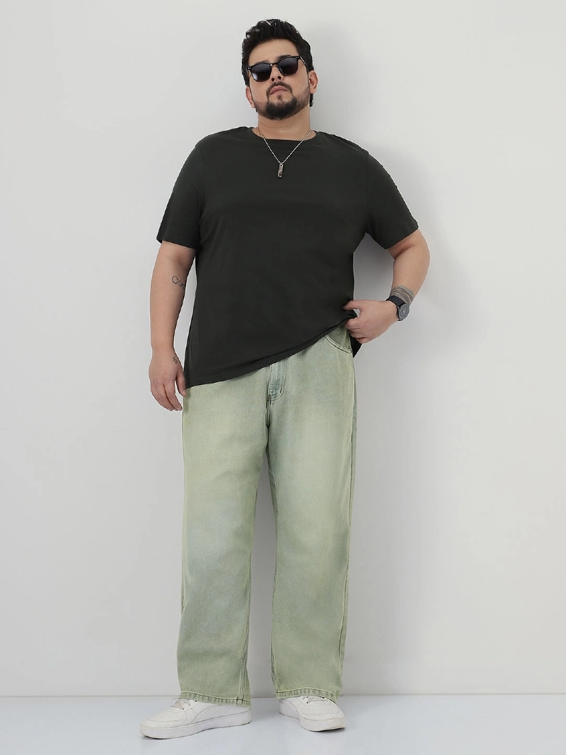 Casual Friday Dark Tee & Light Wash Denim