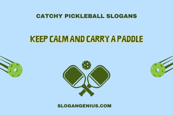 Catchy Pickleball Slogans