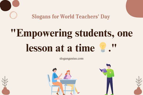 Catchy Slogans for World Teachers' Day