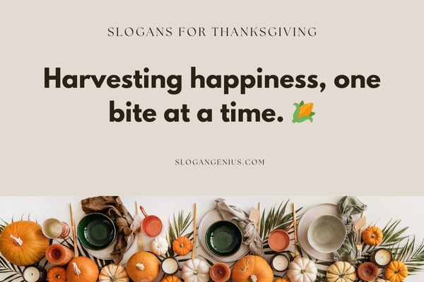 Catchy Thanksgiving Phrases