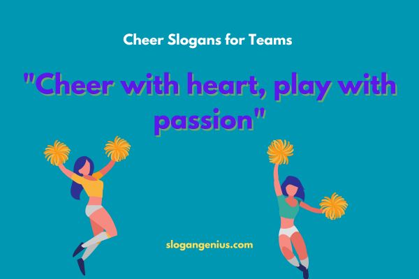 Cheer Slogans for Teams 