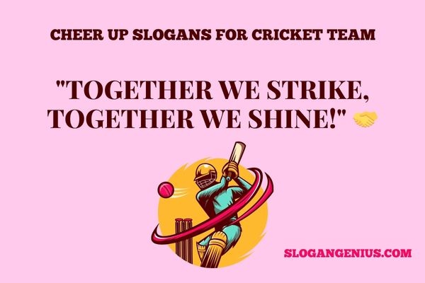 Cheer Up Slogans for Cricket Team
