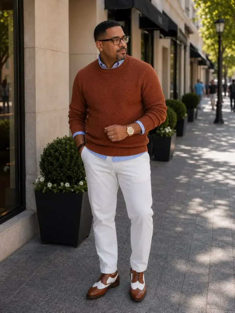 Chunky Knit Textures And Crisp Whites