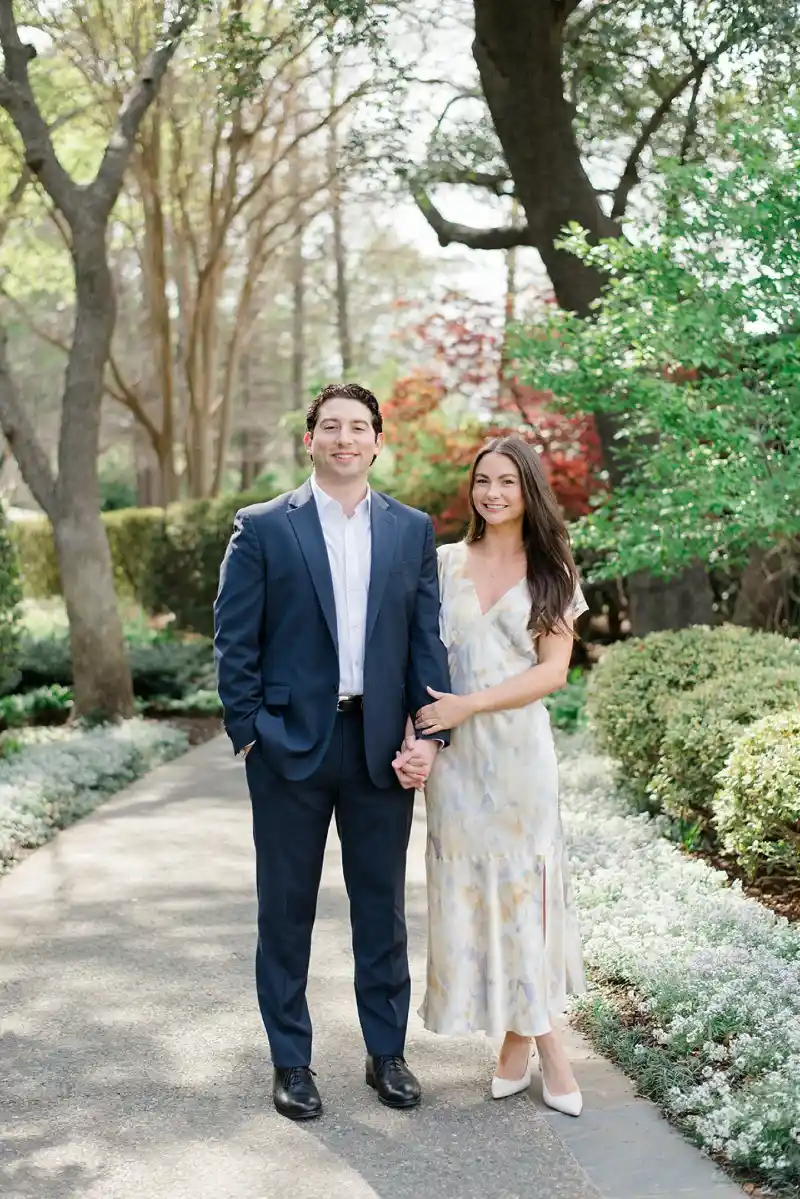 Classic Navy Suit and Crisp White Shirt