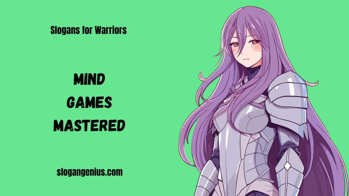 Clever Slogans for Warriors