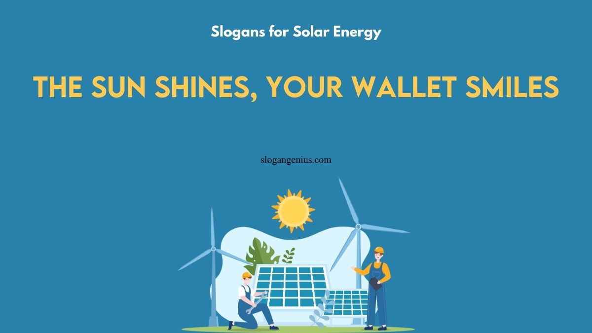 Clever Solar Business Slogans