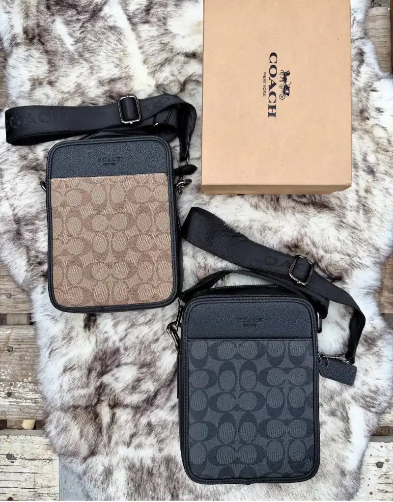Coach Signature Canvas Crossbody Bags