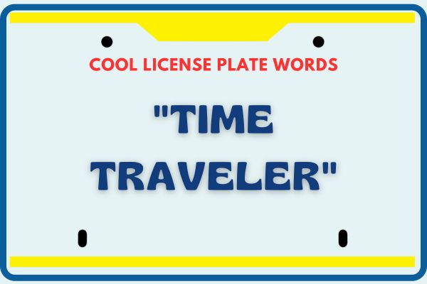 Cool License Plate Words
