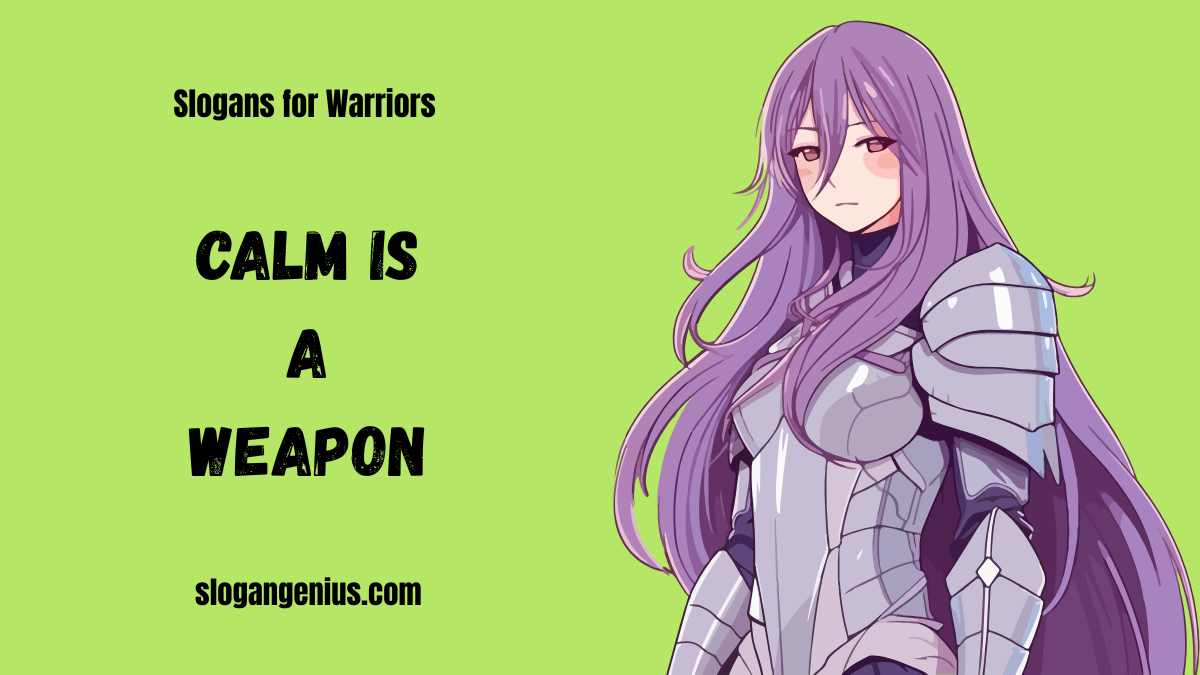 Cool Slogans for Warriors
