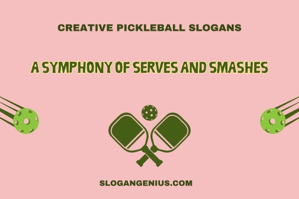 Creative Pickleball Slogans