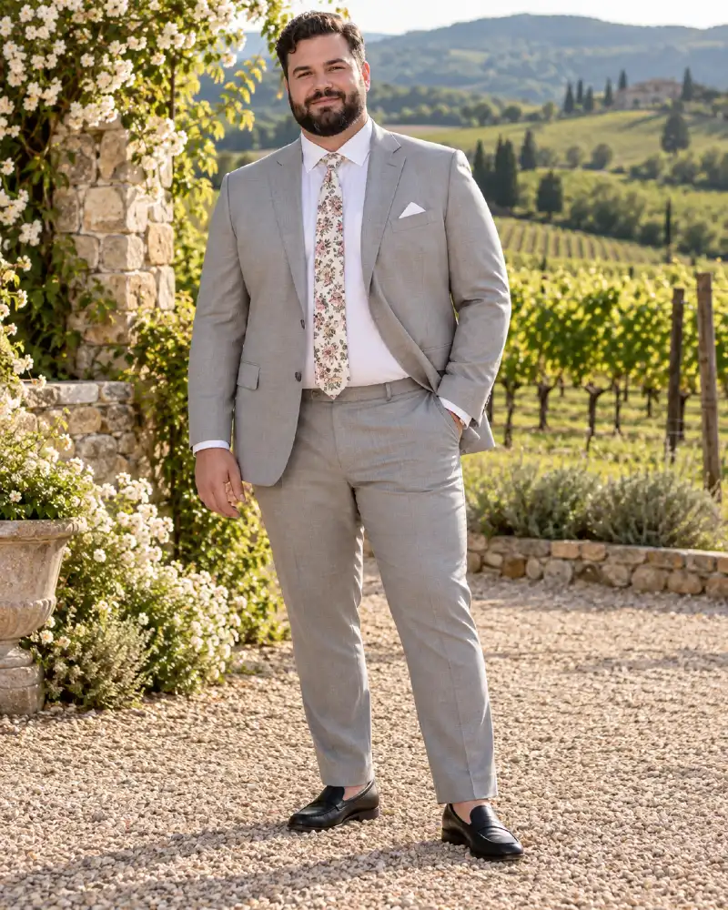 Crisp Grey Tailoring Wine Country