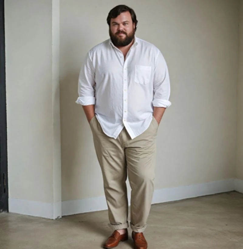 Crisp White Cotton And Casual Khakis