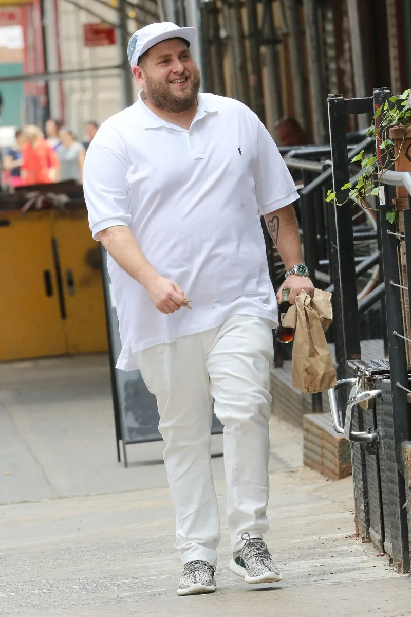 Crisp White Polo and Denim Combo with Graphic Cap