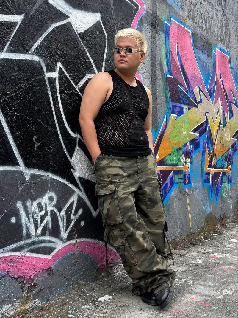 Cyber-Goth Streetwear