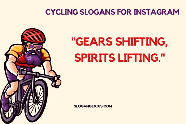 Cycling Slogans for Instagram