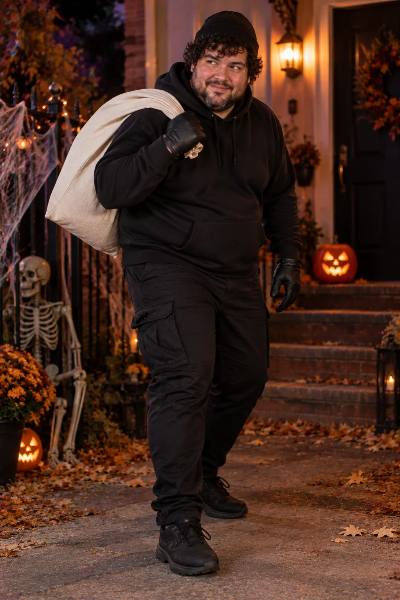 DIY Burglar Costume