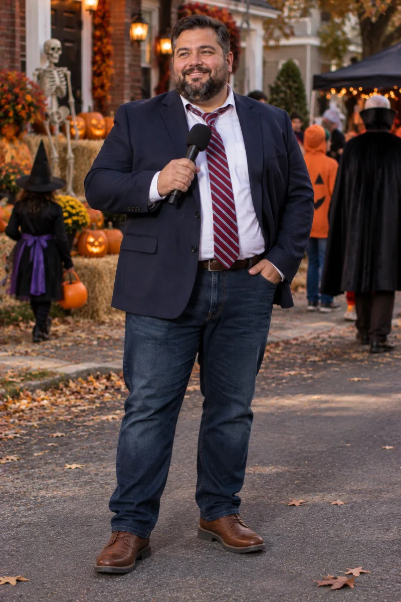 DIY News Reporter Costume