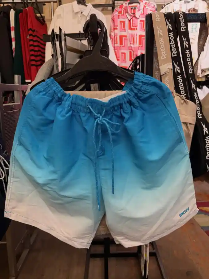 DKNY Core Volley Ombré Swim Trunks