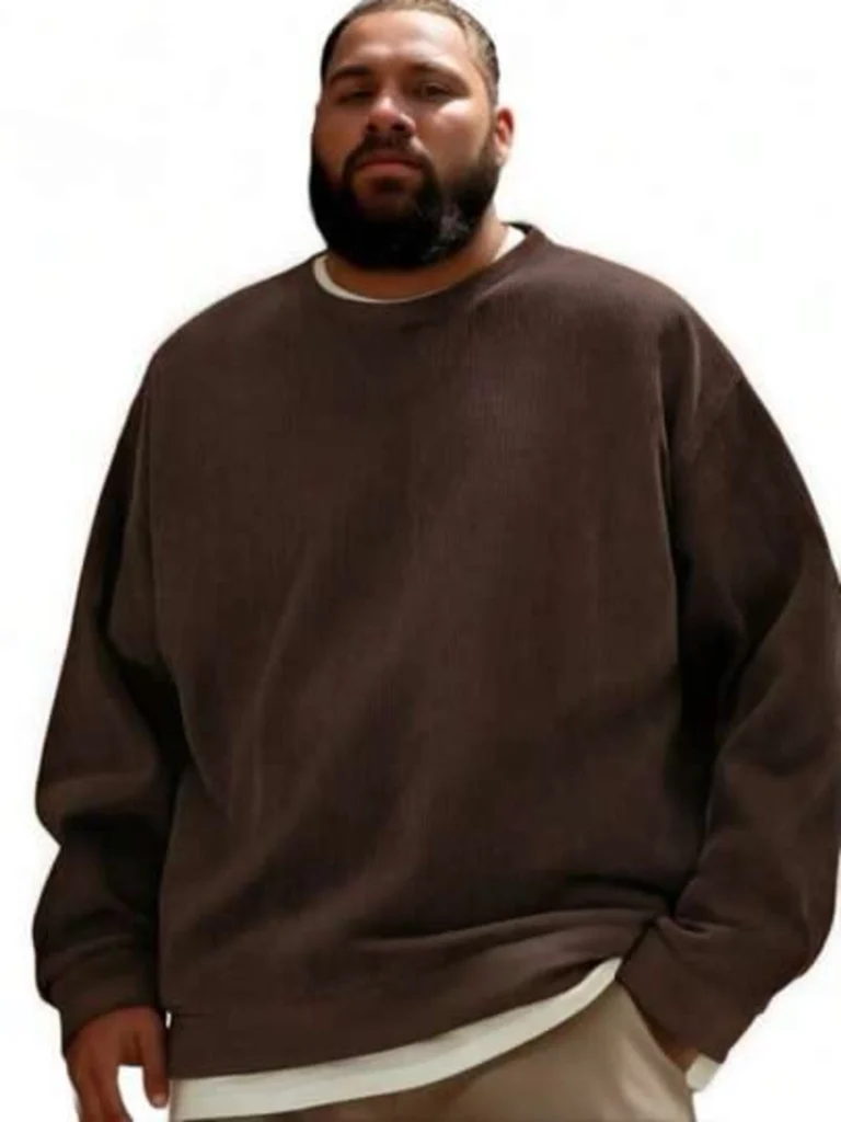 Deep Espresso Ribbed Texture And Khaki Base