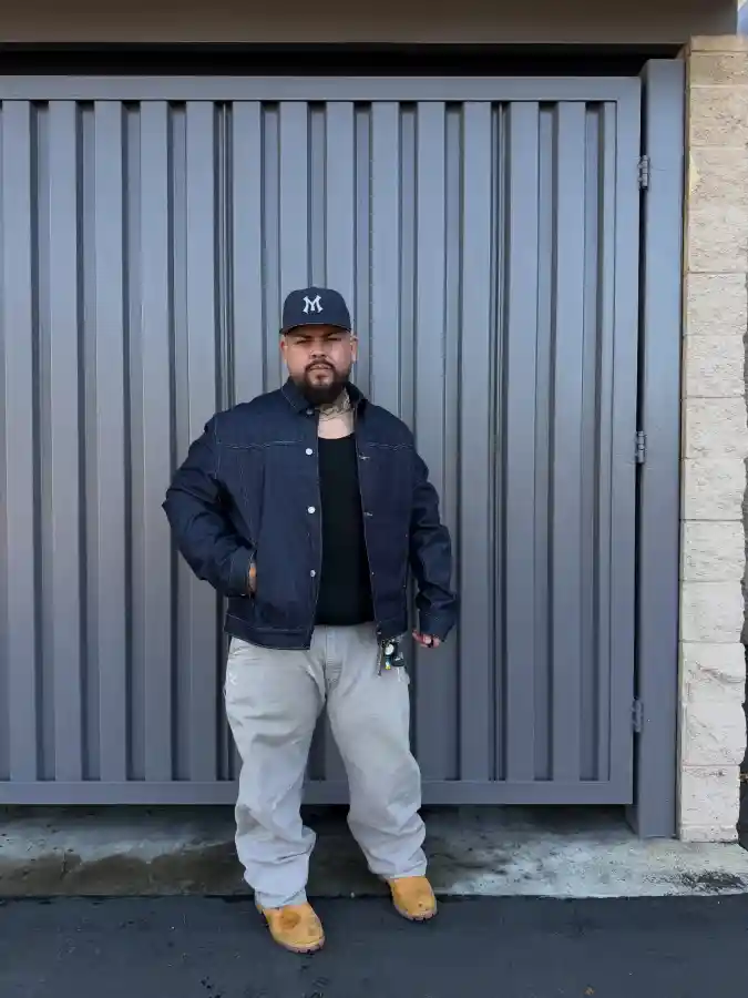 Denim Jacket and Painter Pants