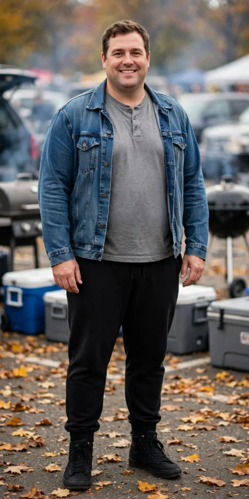 Denim Layering Over A Soft Knit