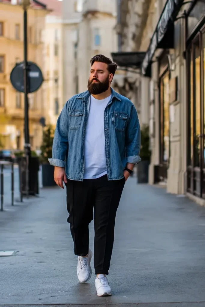 Denim Outerwear as a Transitional Base
