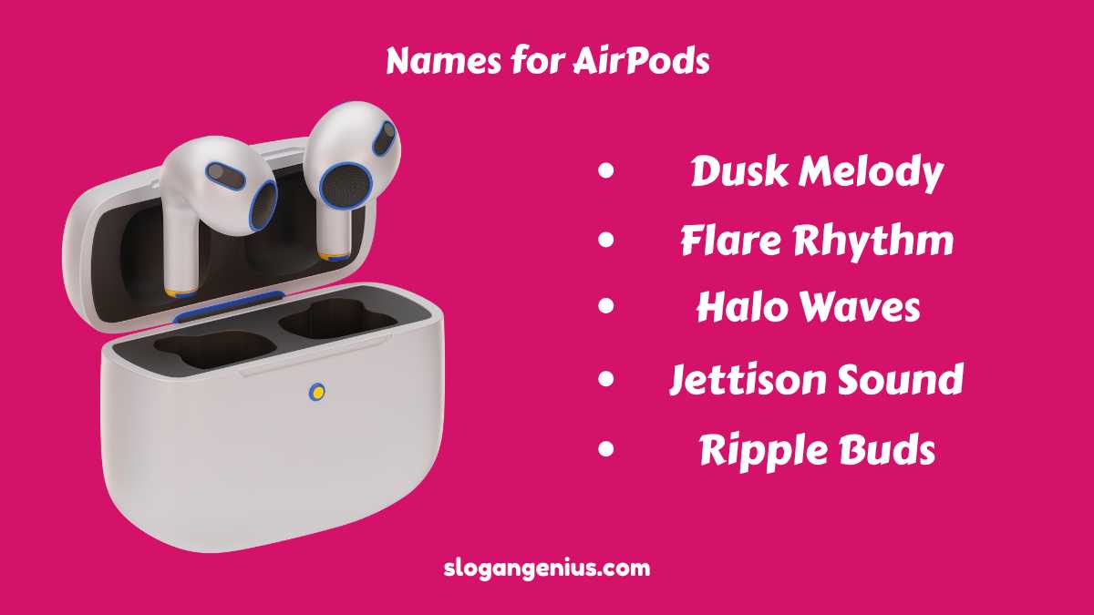 Different Names for AirPods