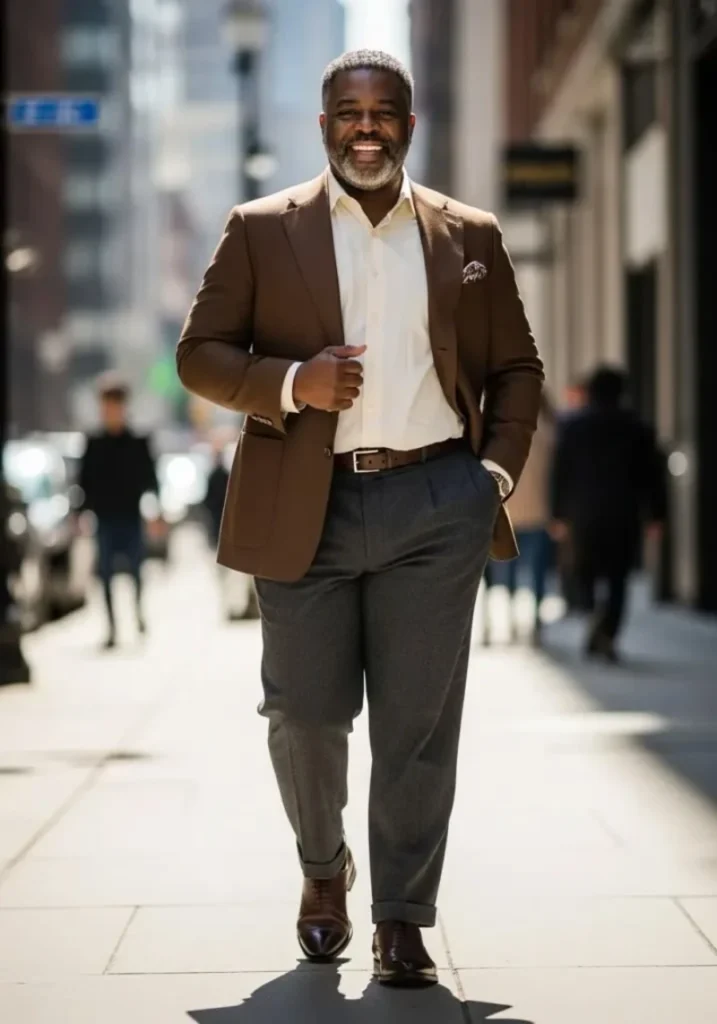 Earth Tones And Tailored Lines