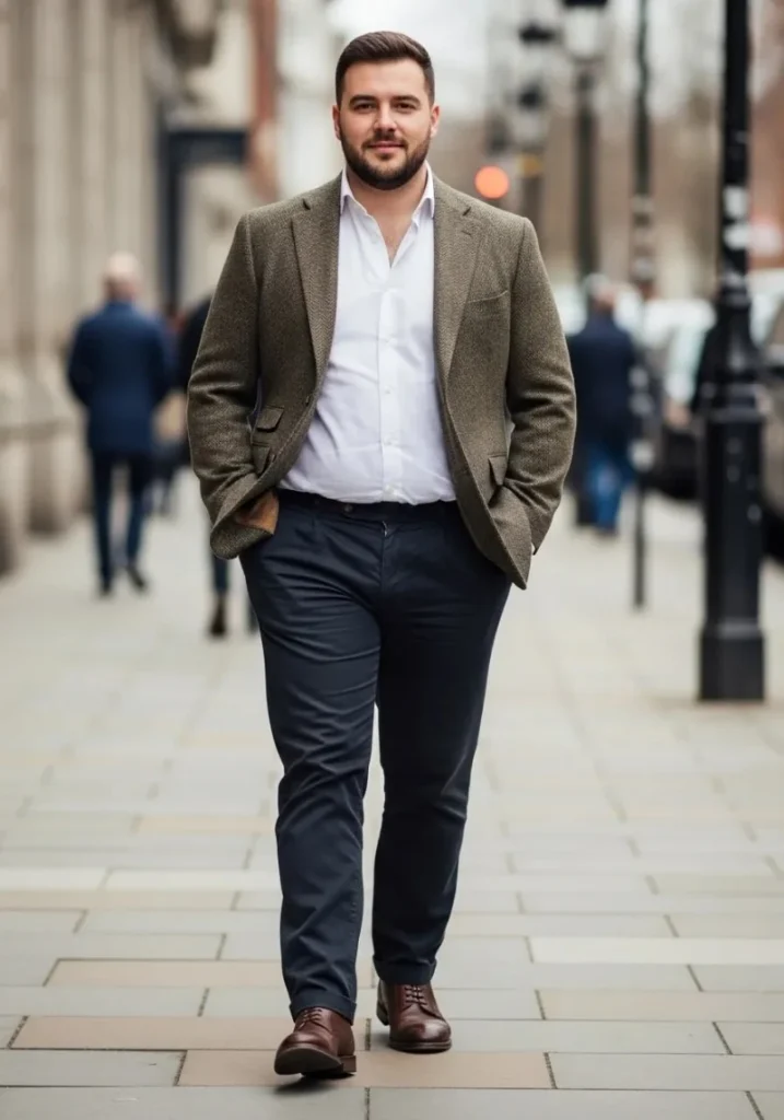 Earthy Tweed And Grounded Navy