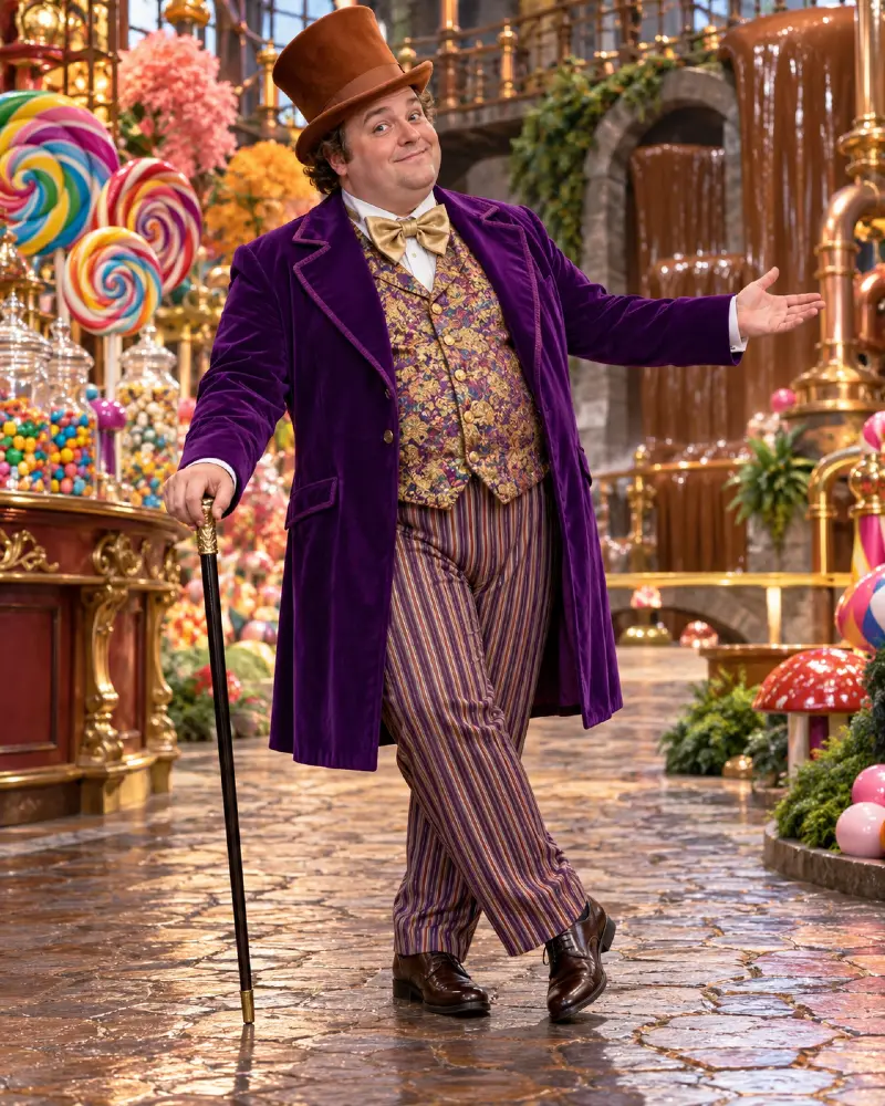  Eccentric Chocolate Factory Owner Costume