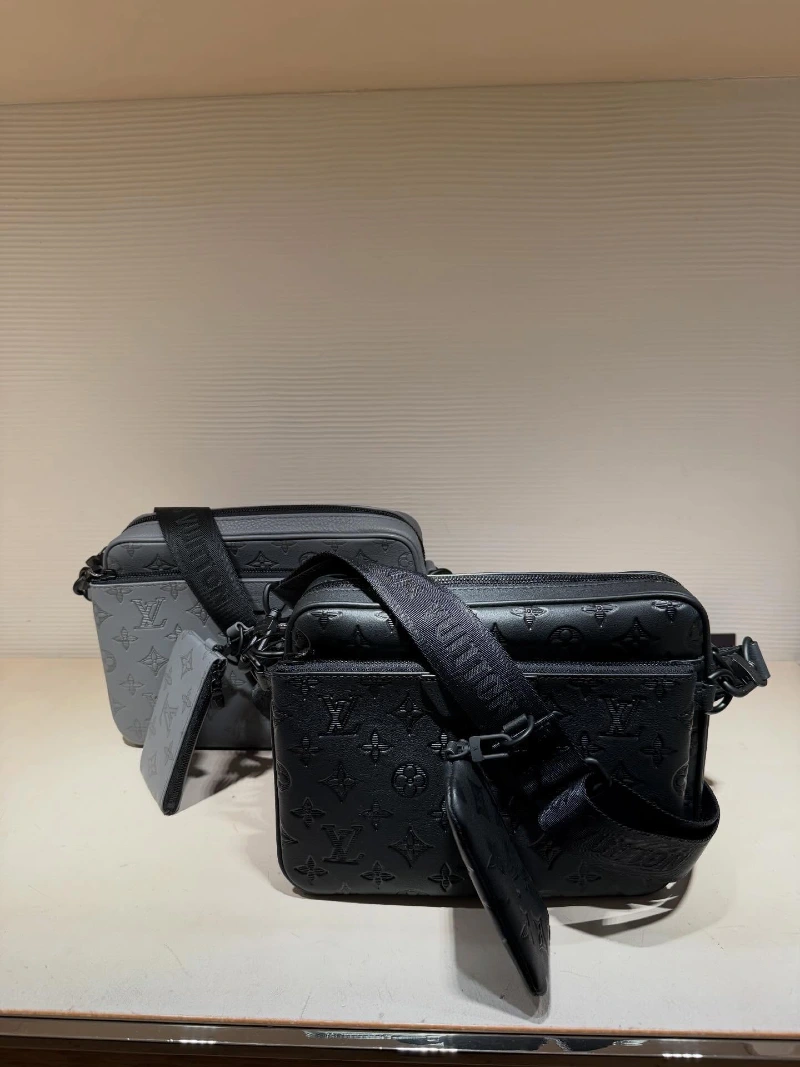 Embossed Monogram Crossbody Bags