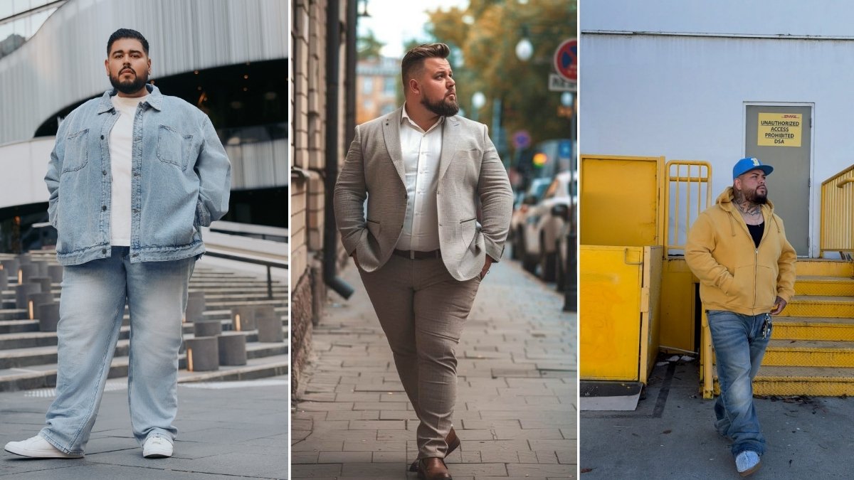 Fall Date Night Outfits for Plus Size Men That Get Noticed