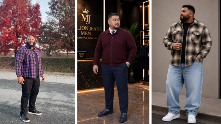 Being short and plus size can make fall dressing harder than it needs to be. Extra layers often add bulk, while the wrong jacket or pant length can make your frame look shorter. Good outfits fix that without forcing you into tight clothes or boring all-black looks. Vertical lines, cleaner fits, and simple color changes can help your body look longer from head to toe. Darker pants create a strong base, while jackets that stop at the right spot keep your legs from looking cut off. Pants with less bunching around the ankles also make a bigger difference than most guys expect. Footwear matters too, especially when the color works with the rest of the outfit. Small choices can change the whole shape of a look. Below, you’ll find fall outfits that feel comfortable, look balanced, and help add height without adding extra width.