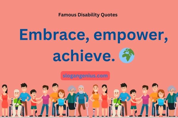 Famous Disability Quotes