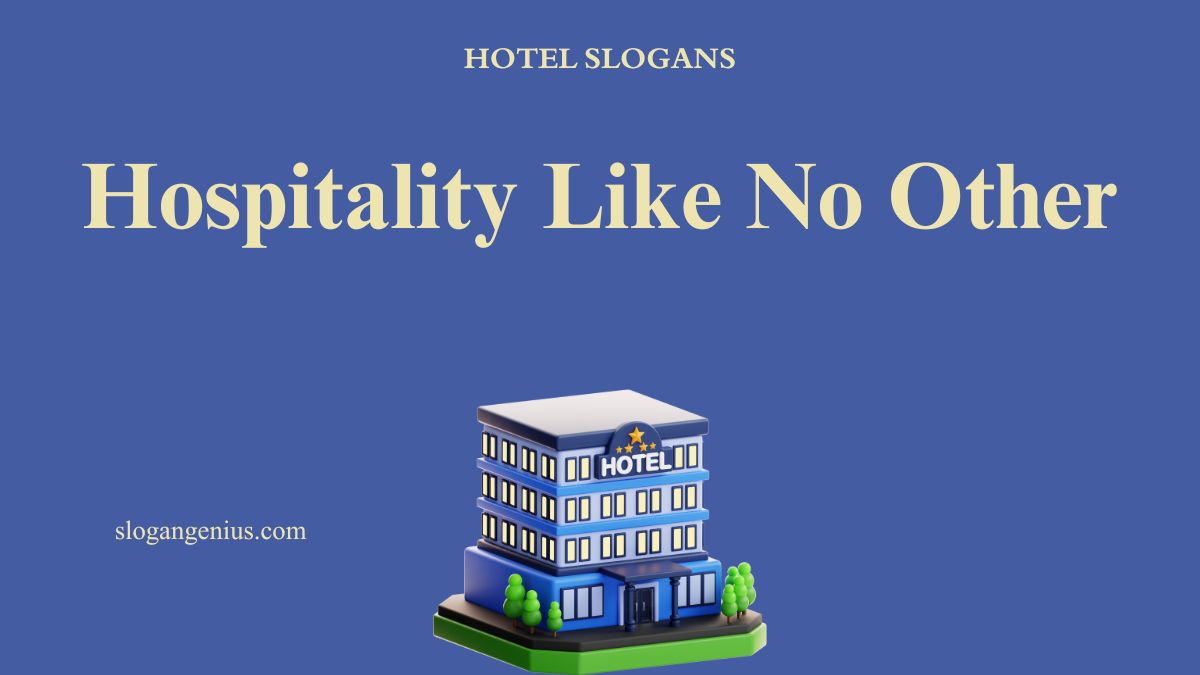 Famous Hotel Slogans