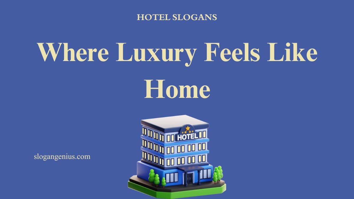 Famous Hotel Slogans