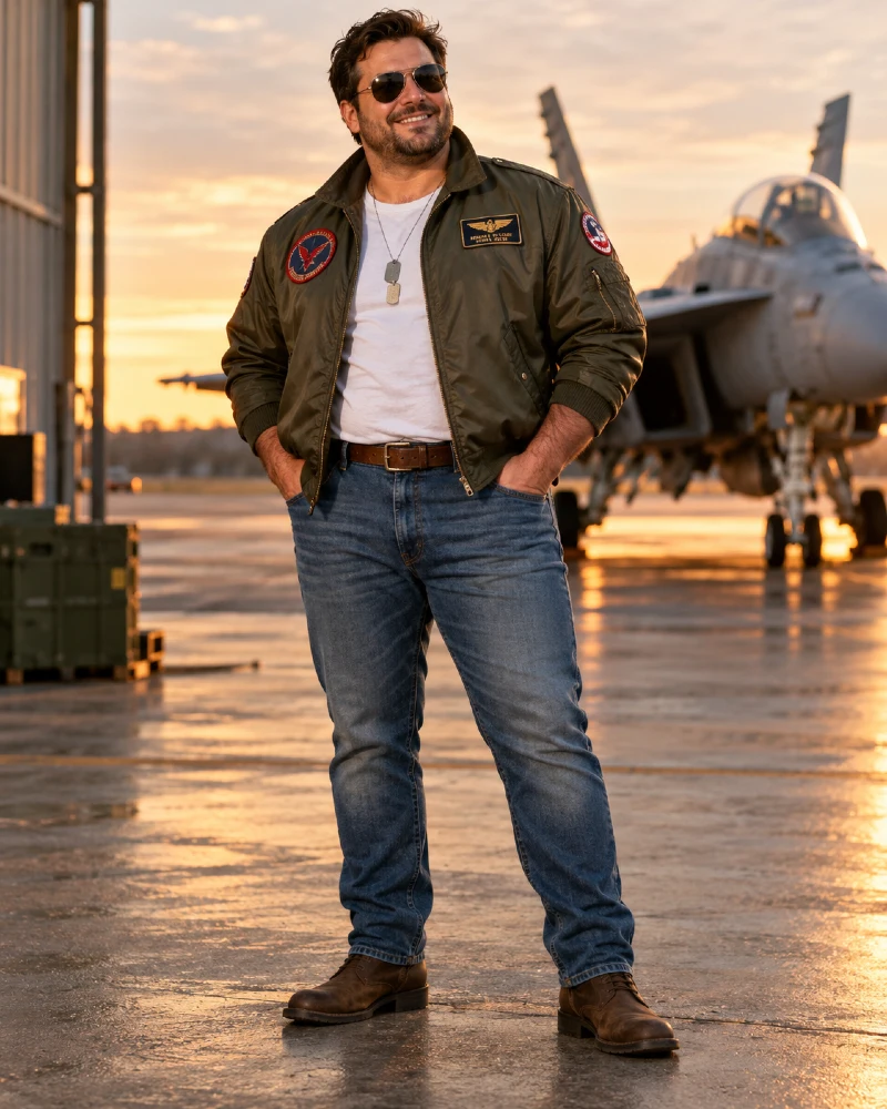 Fighter Pilot Maverick Costume