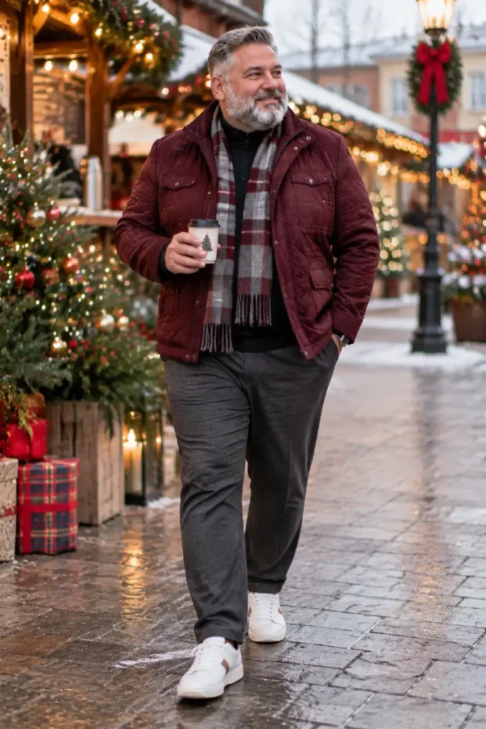 Forest Green Wool and Heavy Winter Denim
