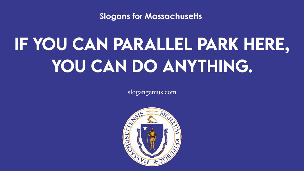 Funny Slogans for Massachusetts